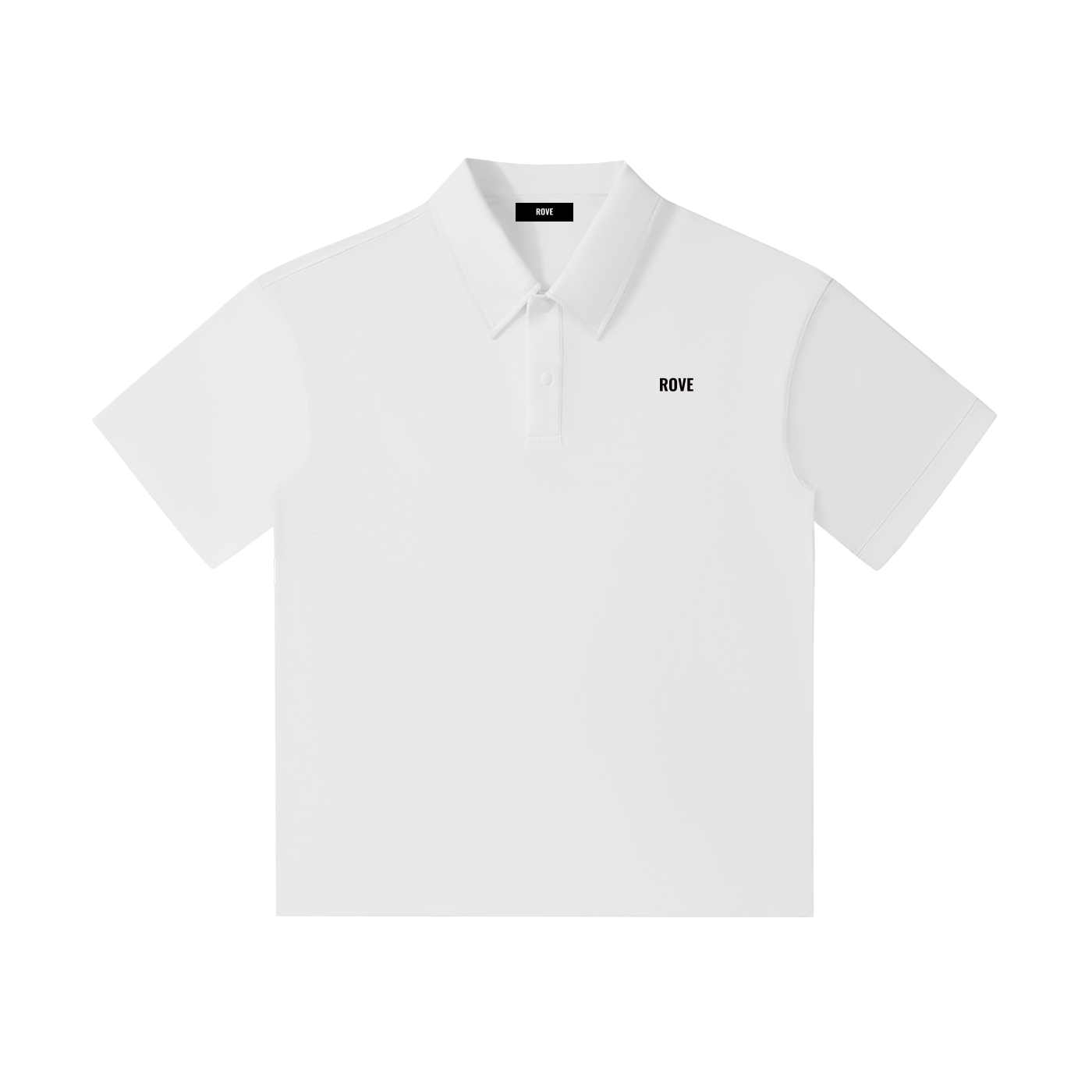 Drop Shoulder Short-Sleeve Polo
